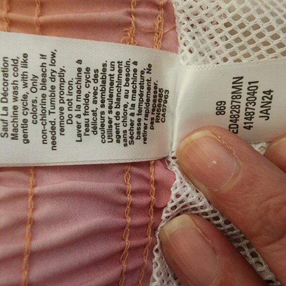 Open Edit Recycled Swim Trunks in Palm Trees Ombre NWT Black Med - Picture 8 of 8